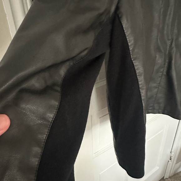Calvin Klein Pleather Jacket - Picture 5 of 6